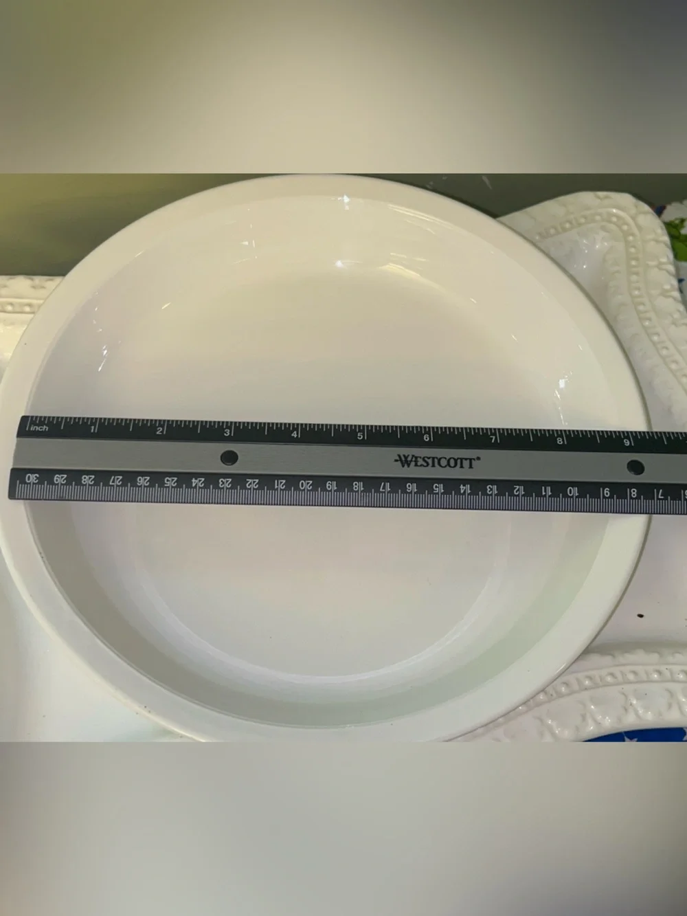Vintage CorningWare Blue Cornflower Pie Plate 9-inch